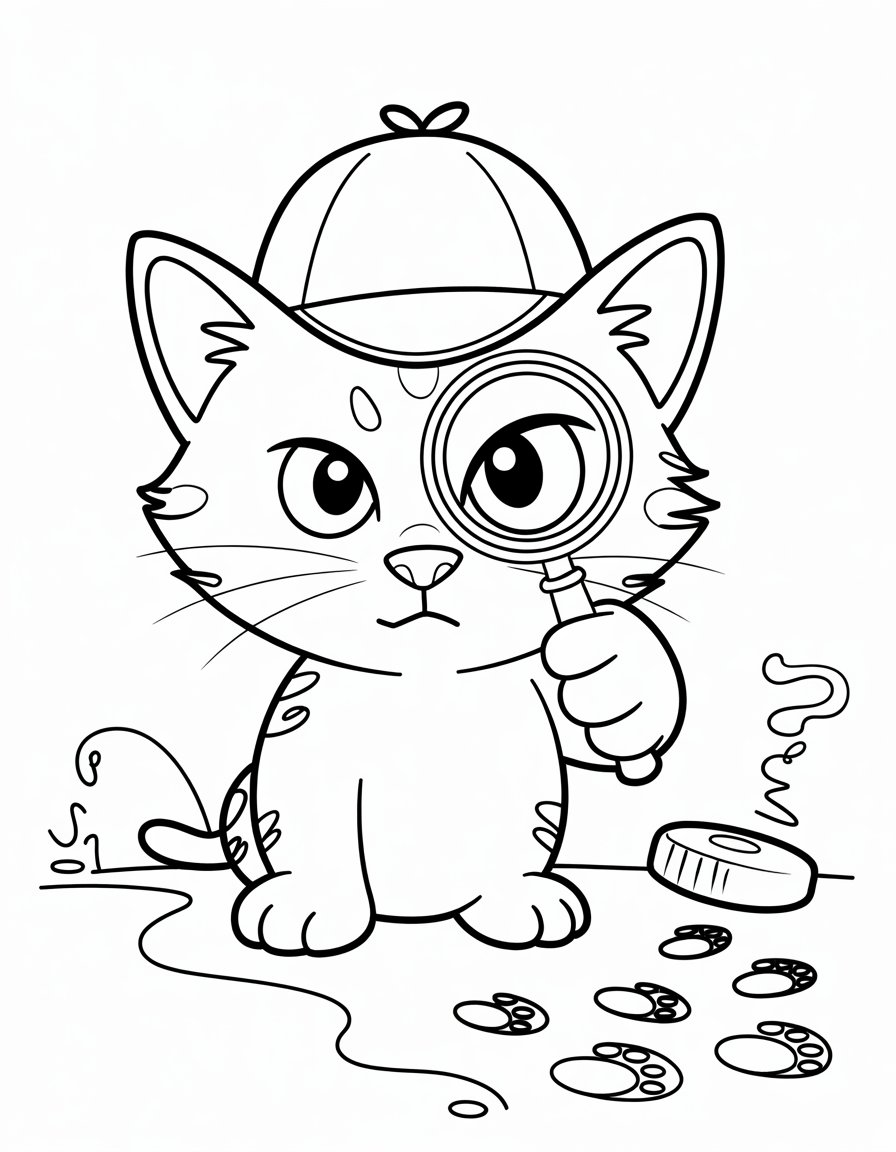 Detective Cat